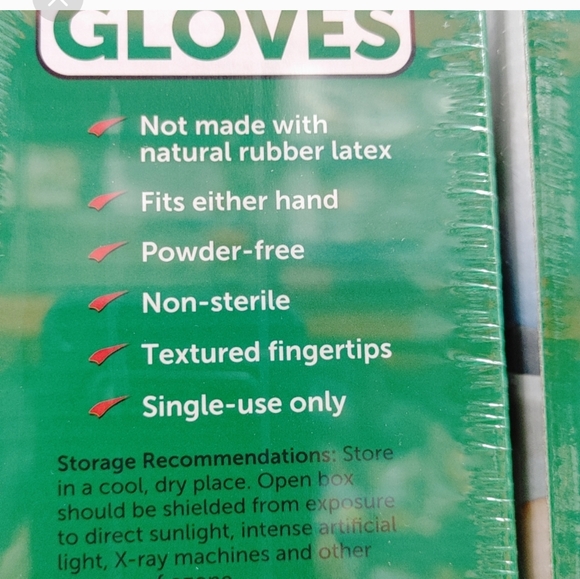 Kirkland Nitrile Exam Gloves Health Medical 400 ct multipurpose new pick a size - Picture 3 of 6